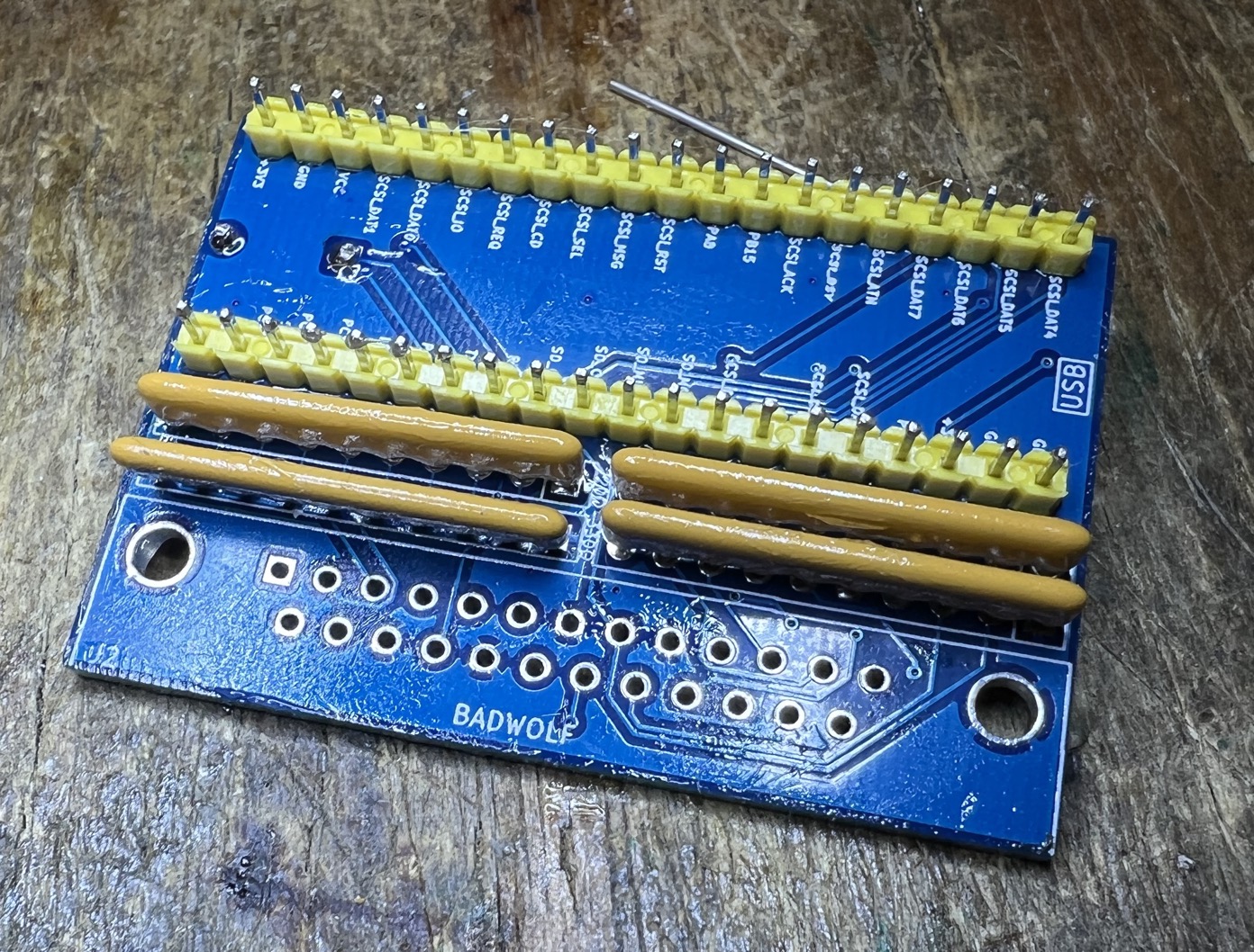 Resistor nets installed